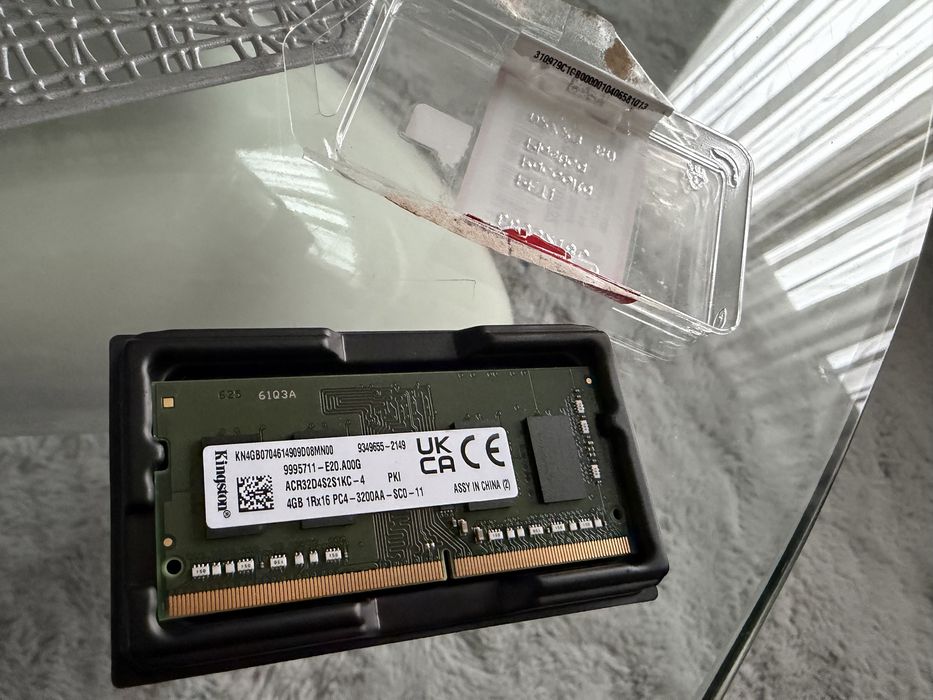 Memorie RAM Kingston 4Gb ram ddr4 3200mhz Sodimm