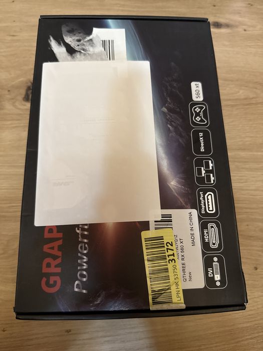 Placa Video AMD Radeon RX 560 XT 4GB GDDR5 Gaming GPU HDMI DP DVI RX560XT  QTHREE Gaming Multimedia PC Desktop