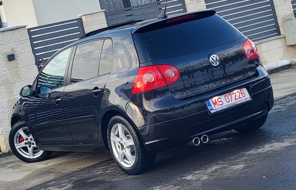 golf 5 GT, 1.6 MPI 102cp, navi, trapa