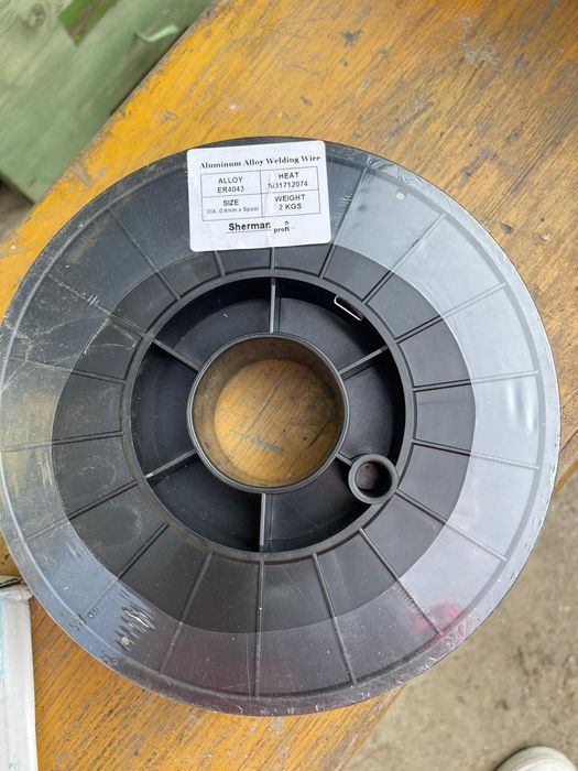 Sârmă sudură 0.8 aluminiu,inox