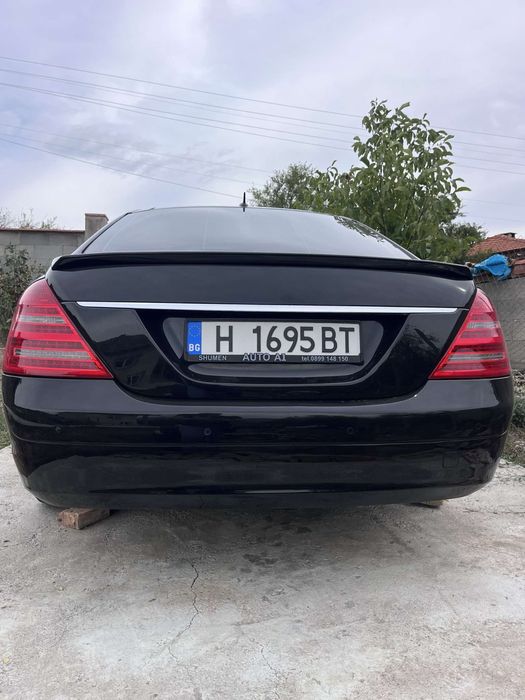 Спойлер лип за багажник Mercedes S W221 ,тунинг добавка, мерцедес