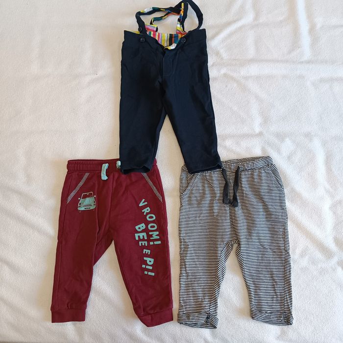 Ризки и якета за 12м 1годинка момче и панталонки 74размер