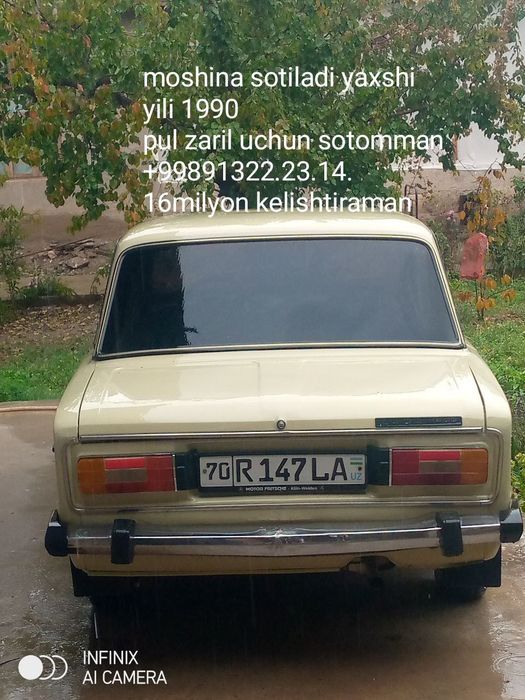 Lada 2106 sotiladi