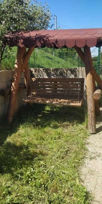 Balansoar de gradina din lemn