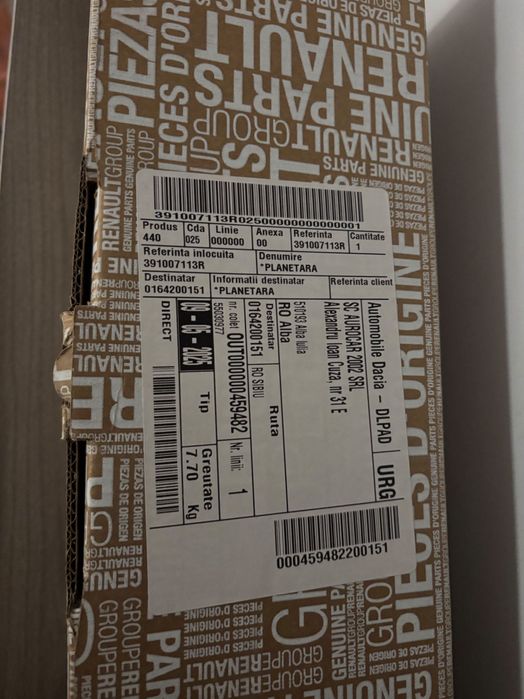 Planetara dreapta fata Logan, Sandero 1.5D  generatia 2