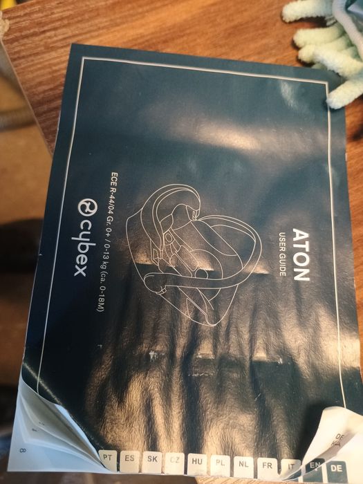 Столче за кола Cybex Aton + Aton Base-fix SL