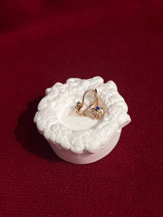 Золотые серьги/BariBarShop/0•0•24