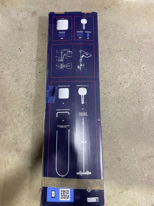 Sistem de dus Grohe Tempesta Cube 250 26689001