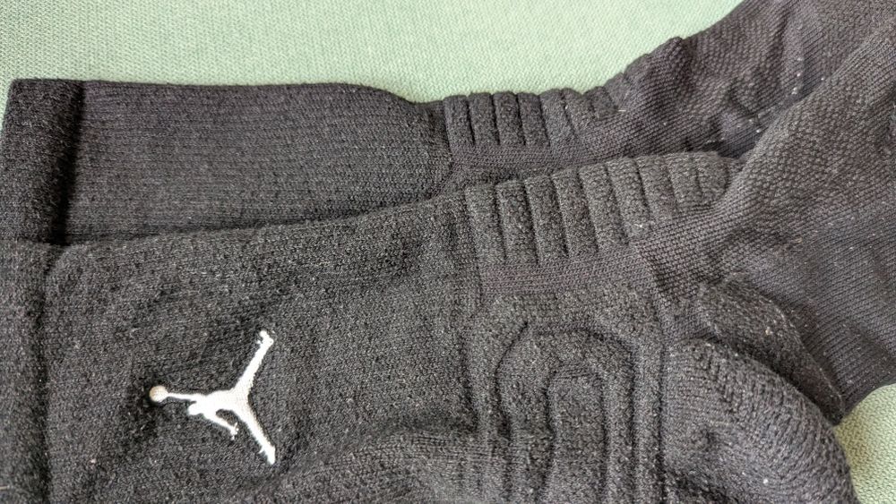 Чорапи Nike - Jordan Flight Crew, черни