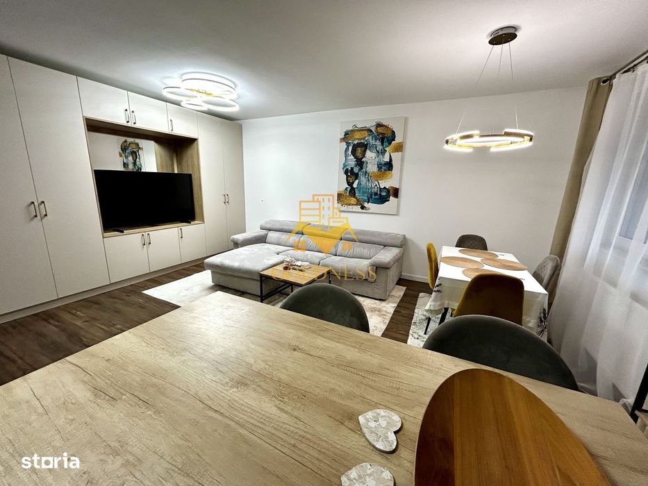 2 camere open space, Modern, Parcare, Zona Fagului, Floresti