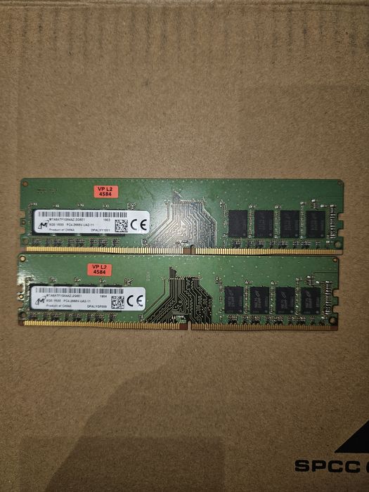 Memorie RAM Micron 2x8 GB 2666mhZ