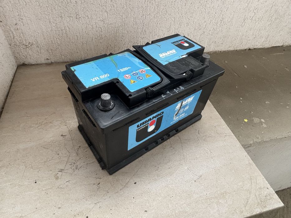 Baterie auto AGM  URANIO SELENE 80 Ah 800 A EN