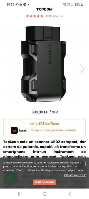 Top scan master Diagnoza obd auto top don