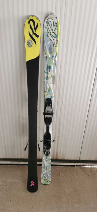 Schiuri K2 SuperLight 153 cm + legături Marker – pregătite de sezon