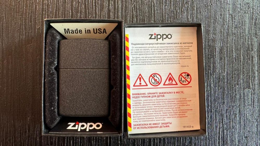 Zippo зажигалка продается