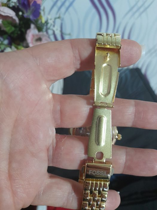 Ceas Fossil dama auriu