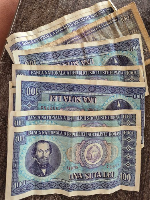 Bancnote vechi de 100 lei