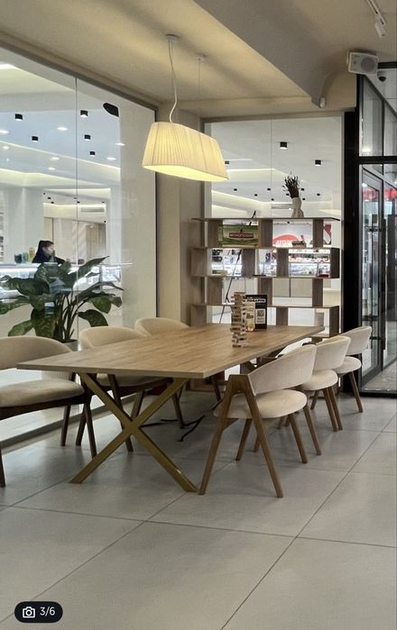 Продается вся мебель их кофейни