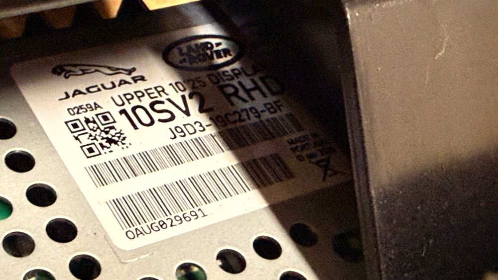 Navigatie display Jaguar I-pace pe dreapta J9D319C279AF M9D310F844JF