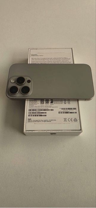 Iphone 15 pro 128GB Natural Titanium
