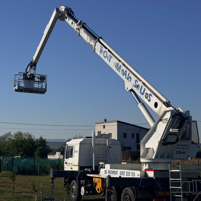 Inchiriez Nacela pe camion 35 m