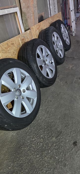 AUDI A6 oригинални джанти 205/60/16. 7,5J×16. ET45  5×112