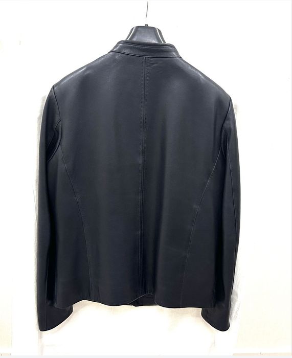 Мужская кожаная куртка.