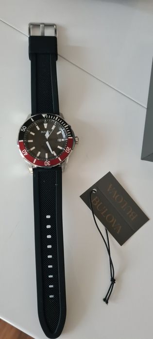 Ceas Bulova barbatesc nou curea silicon