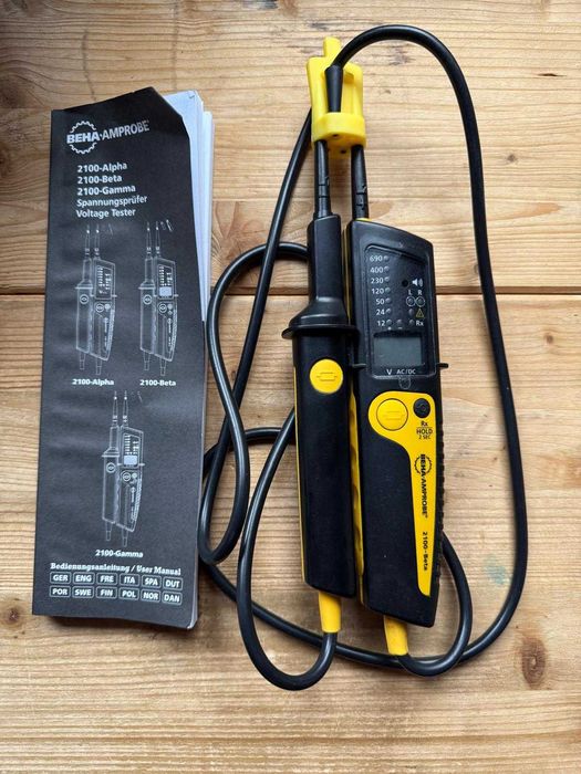 Detector de tensiune Beha-Amprobe 2100-BETA LED/LCD