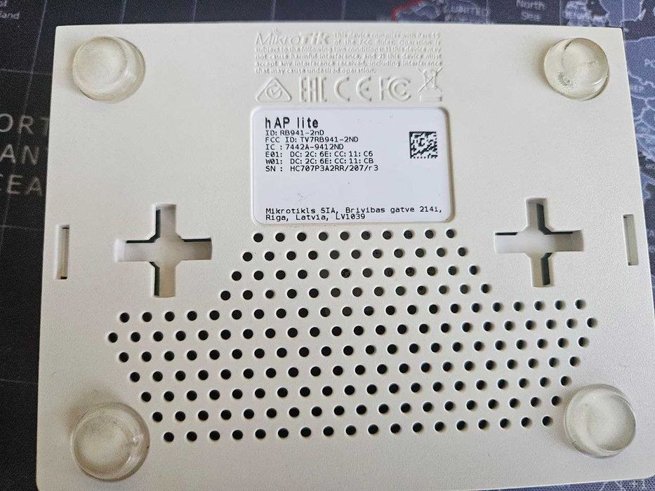 Маршрутизатор MikroTik hAP lite RB941-2nD