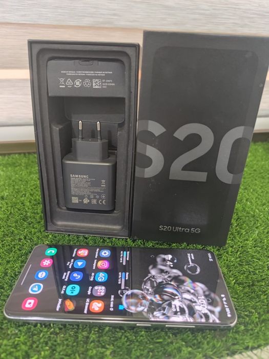 S20 ultra 5g ofitsalni ikki sim 12+8/128 full