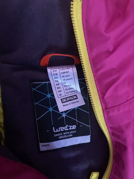 Ски яке от декатлон за 10 год. дете