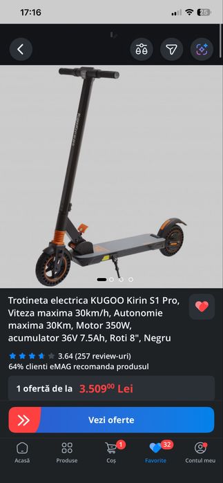 Vand trotineta sau schimb cu un atv sau cros sau g2