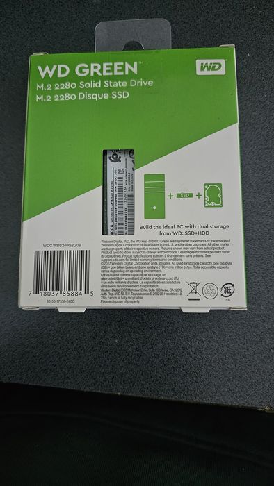 SSD Laptop M2 240GB Western Digital  GREEN (SATAIII nu NVME)