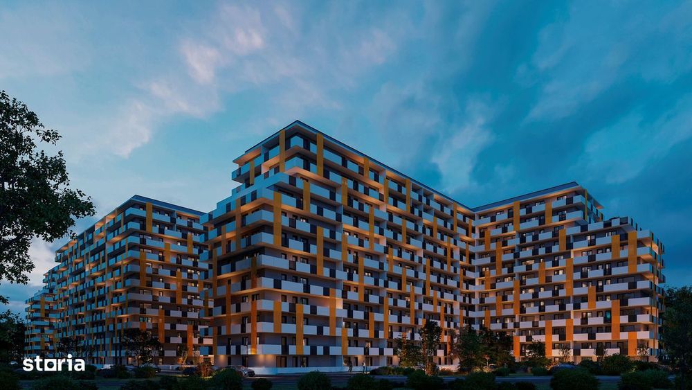 Apartament 2 camere Horizon City | 2 parcări incluse | Avans 10%