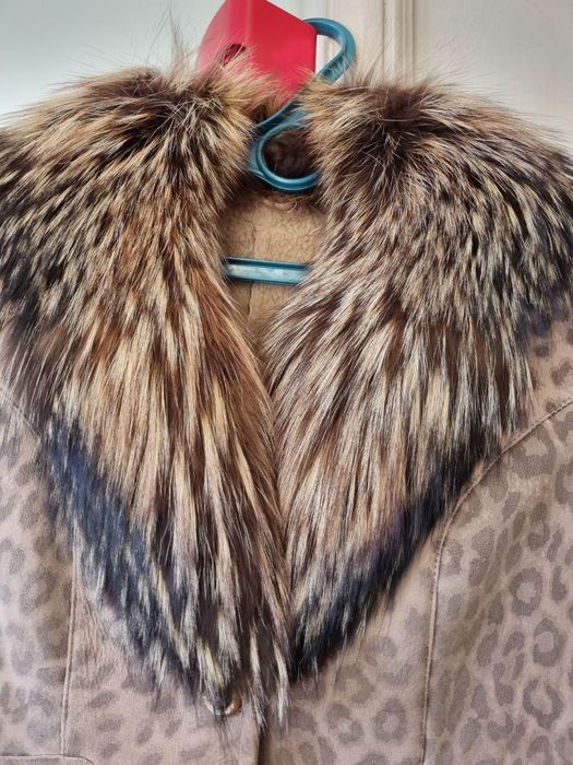 Женская турецкая дубленка