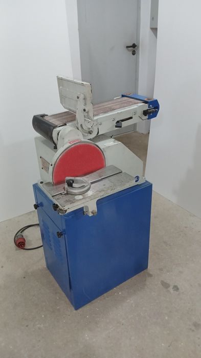 mașina de slefuit cu banda șmirghel și disc BTM 250