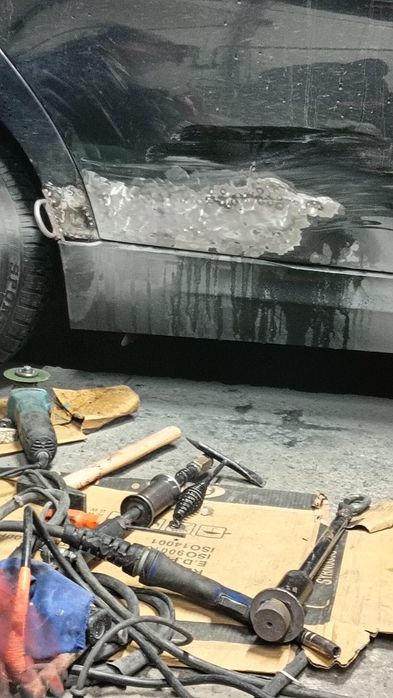 Tinichigerie plata la final vopsitorie auto