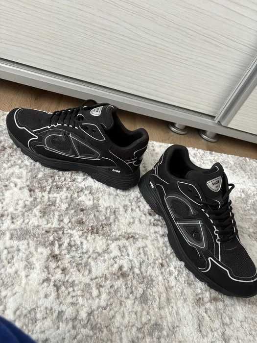 Диор D!or B30 Reflective Blacki Lux Sneakers 40 41 42 43 44 45 46