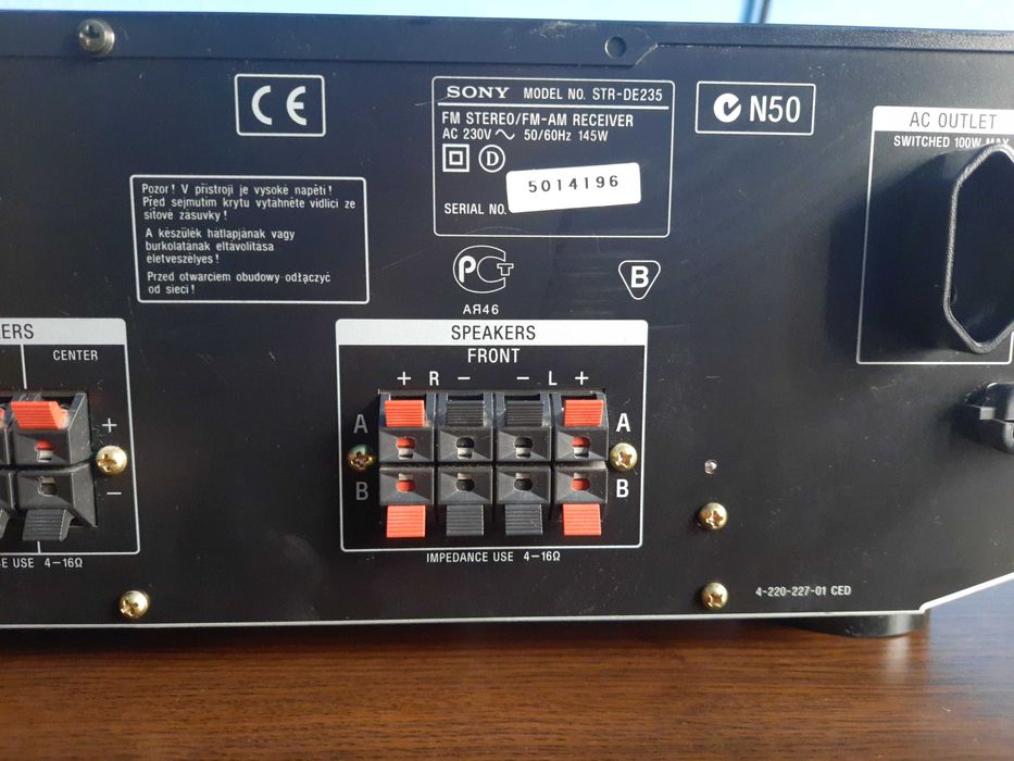Amplituner Sony STR-DE235    Statie / amplificator