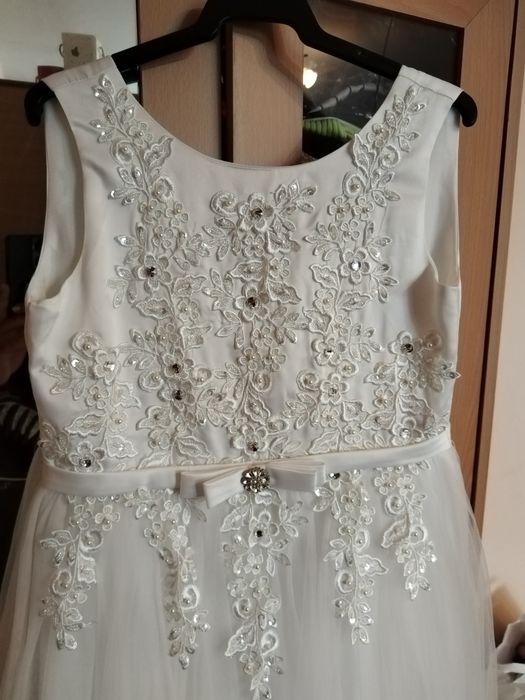 Rochie de mireasa pentru fetite sau adolescente mărimea 14 ani/ XS-S 3