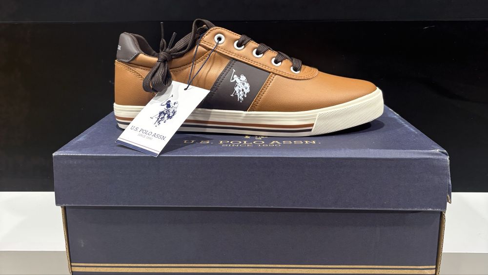 Adidasi U.S Polo assn noi in cutie