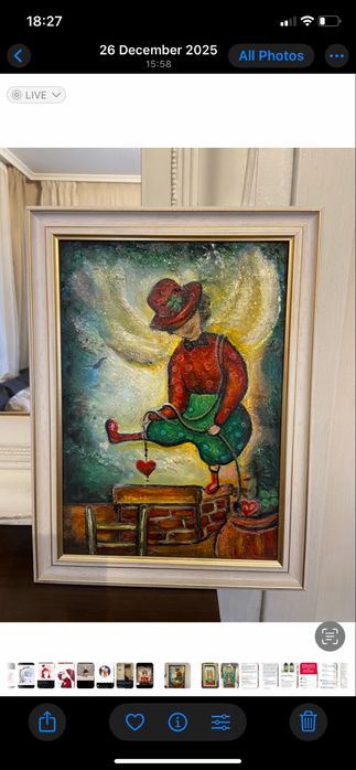 Авторски картини с душа  различни размери