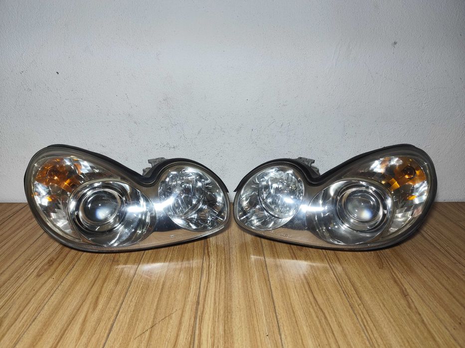 Фары 2шт Оригинал Hyundai Sonata EF Рестайлинг 01-13г Хендай Соната ЕФ