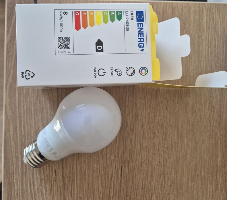 Becuri inteligente IKEA KAJPLATS, E27