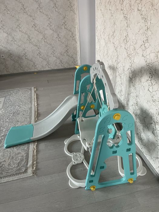 Детская горка с качелей б/у