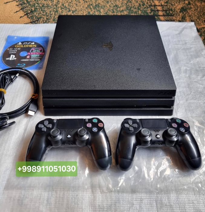 PlayStation 4 pro 1 TB 4kUltraHd GoldHen