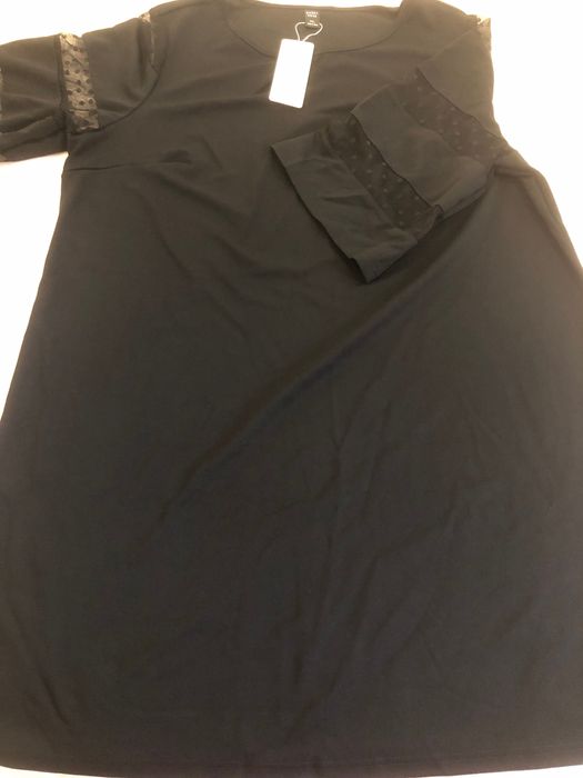 Дамска елегантна черна рокля