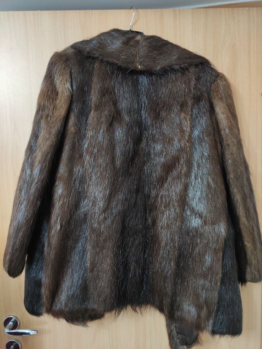 Jachetă de nutrie naturală