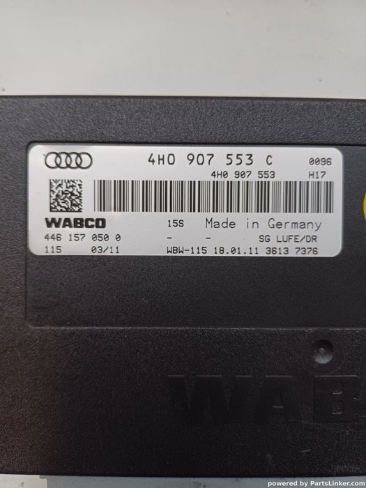 Modul Control Suspensie Audi A8 Ii 4E2, 4E8 2002 - 2010 4H0907553C